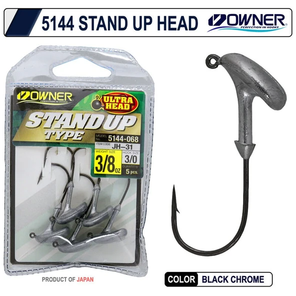 Owner 5144 Stand Up Type Jighead ürün görseli 1