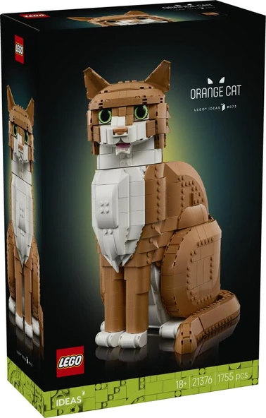 LEGO Ideas 21376 Orange Cat ürün görseli 1