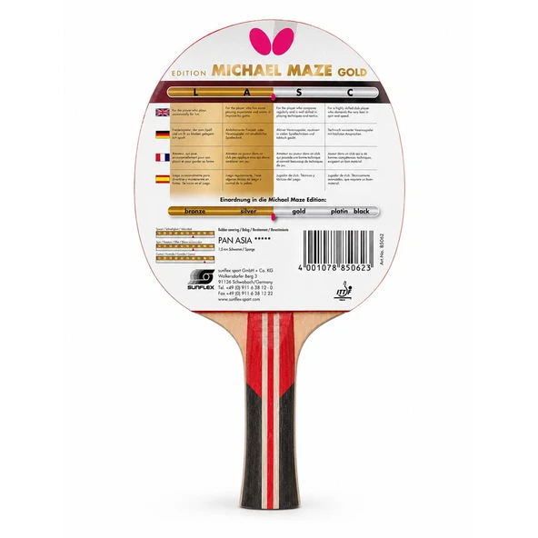 Butterfly 85602 Mıchazel Maze  P.P Raket - Resim 3