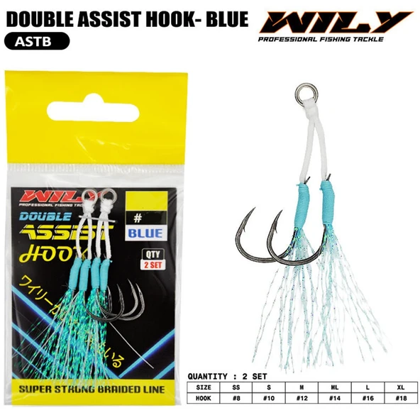Wily Double Mavi Assist İğne ürün görseli 1