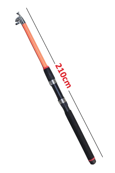 Dolphin 210cm 50-150gr- 4000 Spin Atçek Yemli Kıyı Çocuk Olta Takımı Seti ürün görseli 1