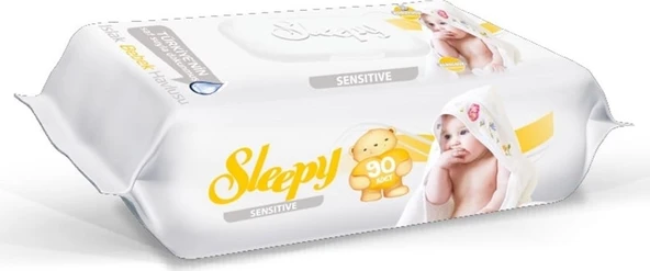Sleepy Sensitive Kapaklı Islak Havlu 90 Lı ürün görseli 1