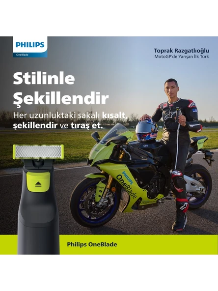 Philips Qp2824/10 Oneblade Yüz Ve Vücut Şekilendirici ürün görseli 1