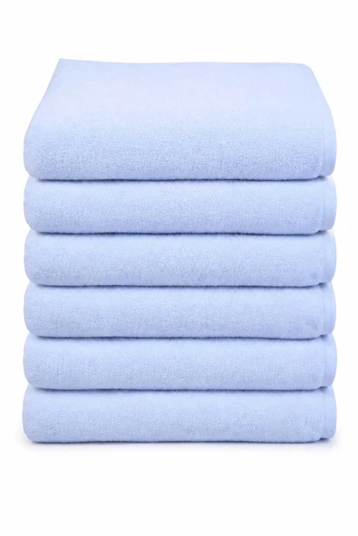 6 lı Otel El Yüz Havlusu Pamuklu Beyaz 50x85 Cm Newcotton ürün görseli 1