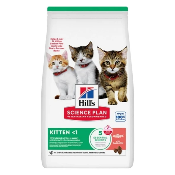 Hill's Scıence Pılan Kitten Somonlu Yavru Kedi Maması 7 Kg ürün görseli 1