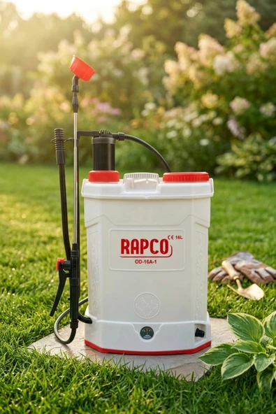 Rapco Beyaz Akülü Kollu İlaçlama Makinesi 16 Lt ürün görseli 1