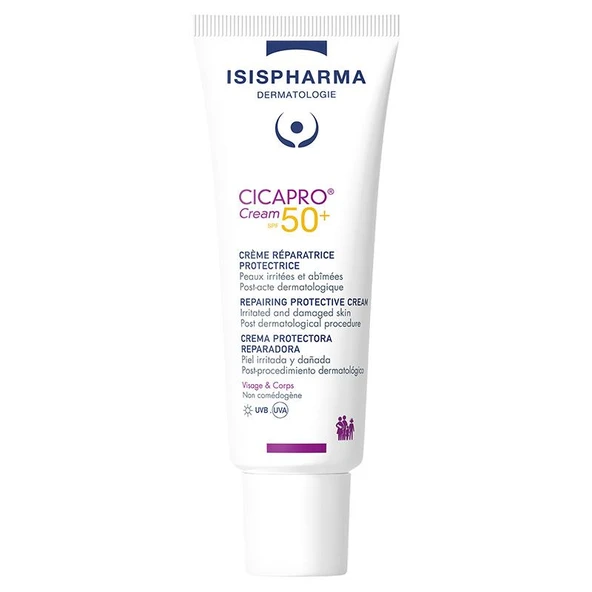 Isıs Pharma Dermatologie Cicapro Cream SPF50+ 40 ml ürün görseli 1