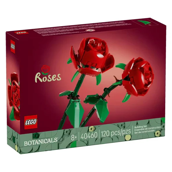 LEGO Botanicals 40460 Roses (New) ürün görseli 1