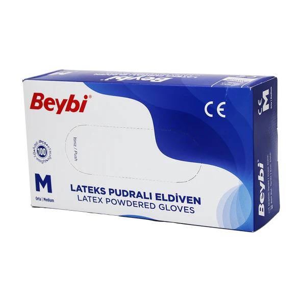 BEYBİ M PUDRALI MUAYENE ELDİVENİ 100LÜ (5224) ürün görseli 1