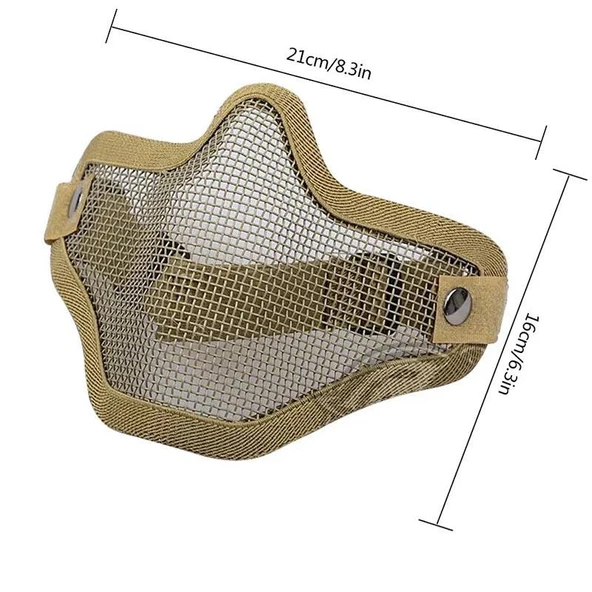 Airsoft Tel Maske - Resim 8