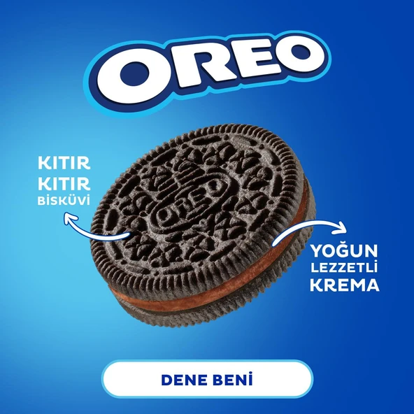 Oreo Bisküvi Çikolatalı 228gr - 4 Paket - Resim 5
