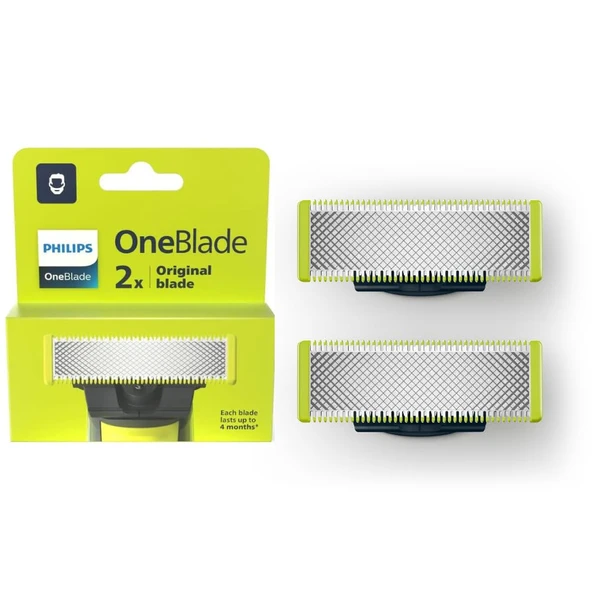 Philips OneBlade QP220/51 2'li Yedek Bıçak ürün görseli 1