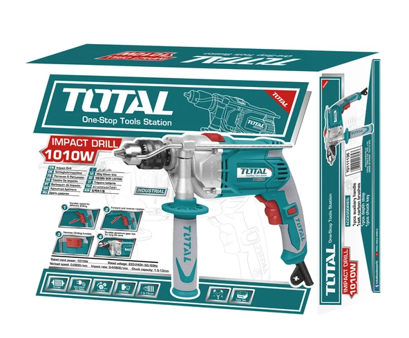 Total Darbeli Matkap 1010 W - TG111136 - Resim 2