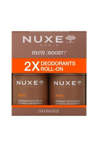 NUXE Men Boost Protection Deodorant 24H 50 ml - İKİLİ PAKET ürün görseli 1
