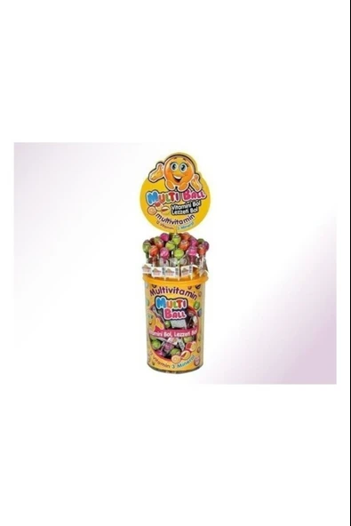 Multiball Lolipop Multivitamin 150'li ürün görseli 1
