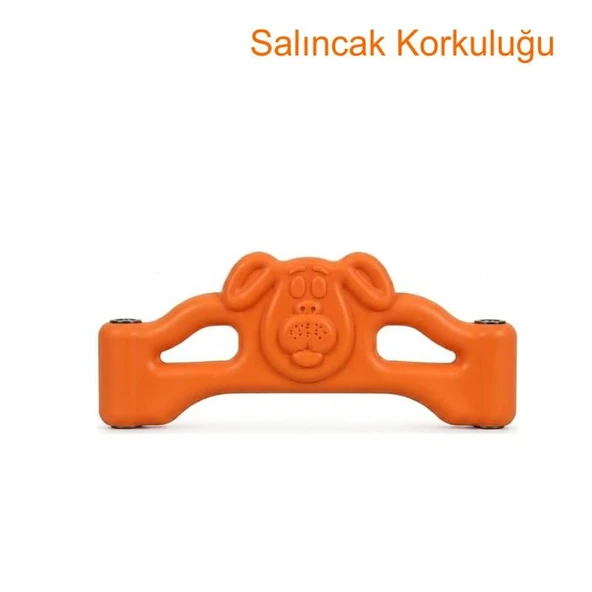 Salıncak Oturağı Korkuluğu - Metal Yüzüklü  | Çocuk Oyun Parkı Yedek Parçası Turuncu ürün görseli 1
