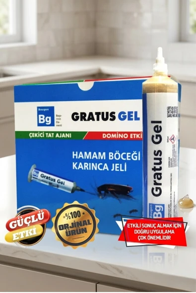 Baugen Gratus Hamamböceği Ve Karınca Jeli 35 gr ürün görseli 1
