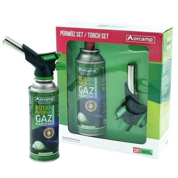 ÇAKMAKLI KARTUŞ PÜRMÜZ - TORCH SETİ (5224) ürün görseli 1