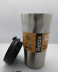 RELAX SS THERMOSS MUG PASLANMAZ ÇELİK SEYAHAT TERMOSU 350 ML ürün görseli 1