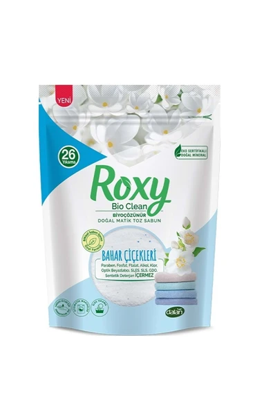 Dalan Roxy Bio Clean Matik Sabun Tozu 800GR Bahar Çiçekleri (26 Yıkama) ürün görseli 1
