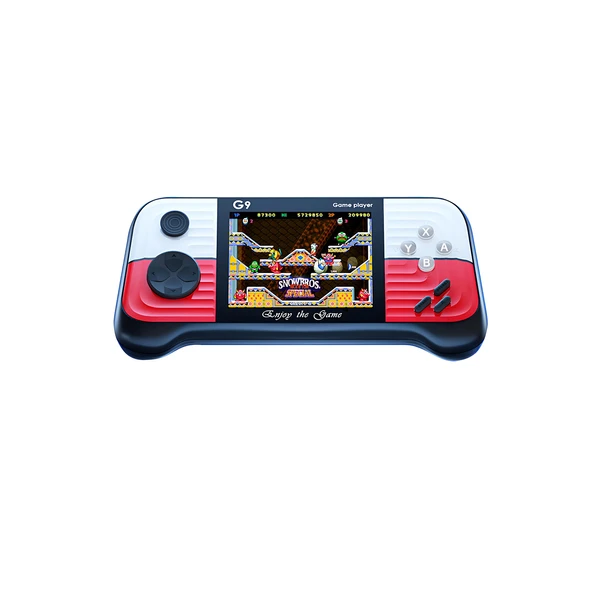 Winex G9 Retro 3.0 inç Tv Bağlanan 2.Joystickli Oyun Konsolu Kırmızı (666 Klasik Oyunlar) ürün görseli 1