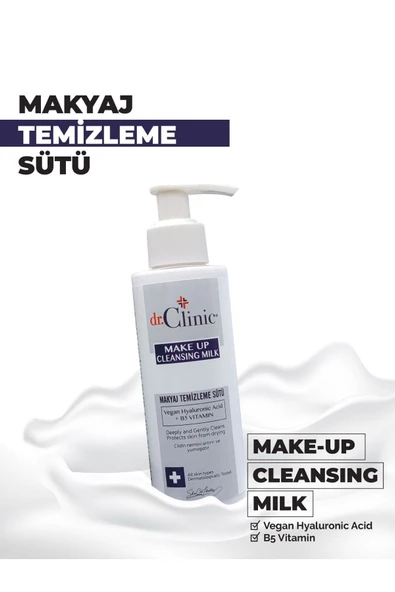 DR.CLİNİC MAKYAJ TEMİZLEME SÜTÜ 150 ML ürün görseli 1