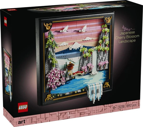 LEGO Art 31218 Japanese Cherry Blossom Landscape ürün görseli 1