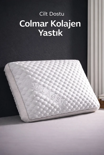 Ankaflex Visco Kolajen Yastık – Ortopedik Boyun Omuz Destekli, Cilt Dostu Visco Sünger, Fermuarlı Kılıf ürün görseli 1
