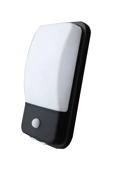 ACK 20W BEYAZ SENSÖRLÜ LED DUVAR APLİK (SİYAH KASA) ürün görseli 1