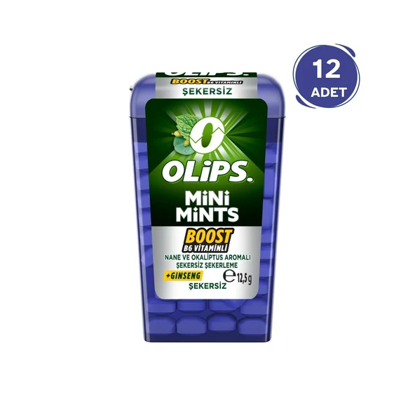 Olips Mini Mints Nane Ginseng 12.5 G - 12 Adet ürün görseli 1