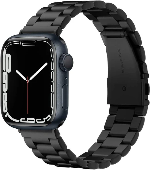 Spigen Apple Watch 44mm / 42mm (Seri 1/2/3/4/5/6/SE ile Uyumlu) Kayış Modern Fit Black - 062MP25403 Outlet ürün görseli 1