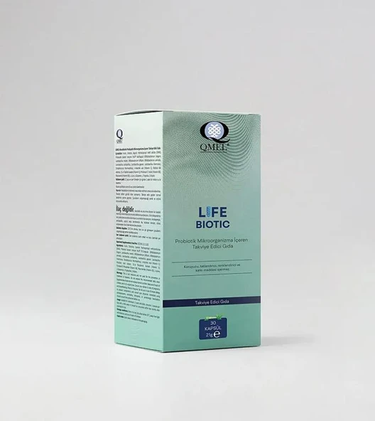 QMEL Lifebiotic 30 Kapsül - Resim 3