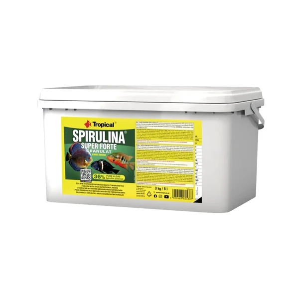 Tropical Super Spirulina Forte Gran  Açık 50gr - Resim 2