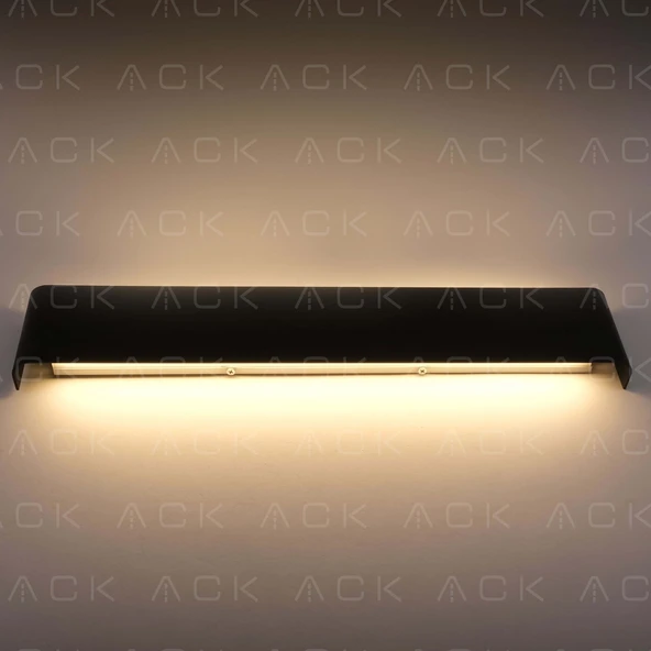 ACK 24W BEYAZ LED DUVAR APLİK (SİYAH KASA) ürün görseli 1