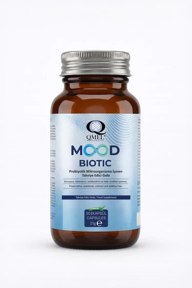 QMEL Moodbiotic 30 Kapsül ürün görseli 1
