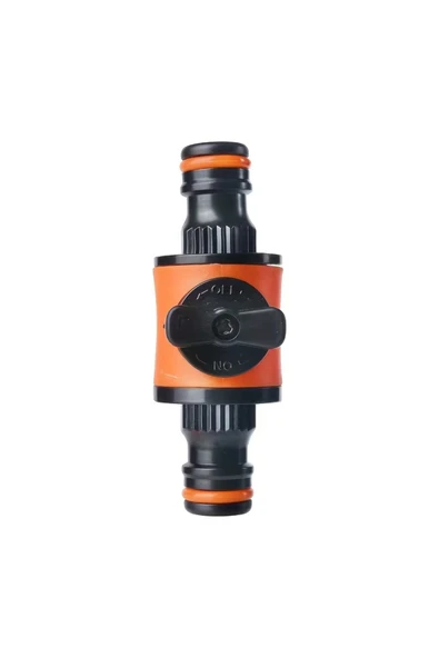 Car-Fil | Bahçe Hortumu Ara Bağlantı Adaptörü / Aparatı Vanalı | 3/4” Uyumlu, Sızdırmaz, Su Akış Kontrollü Kauçuk Konnektör ürün görseli 1