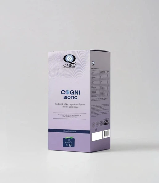 QMEL Cognibiotic 30 Kapsül - Resim 2