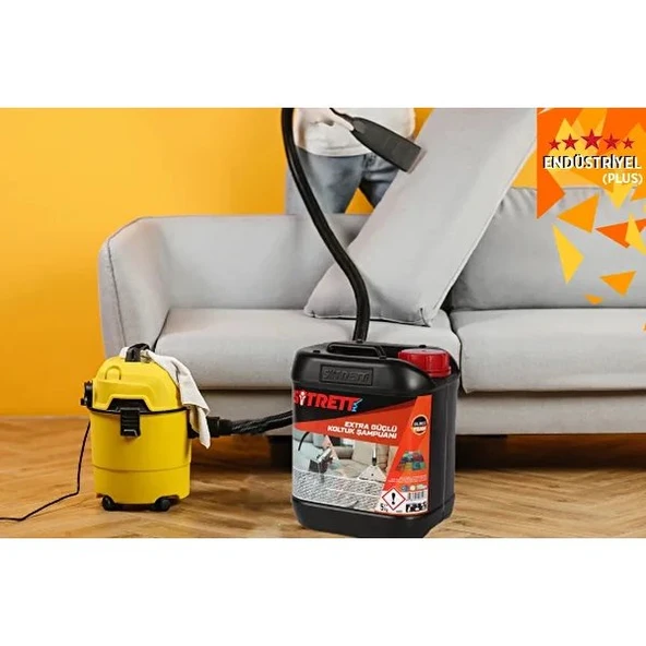SİTRETT MX Koltuk Şampuanı Endüstriyel Plus - 5 Kg - Resim 2