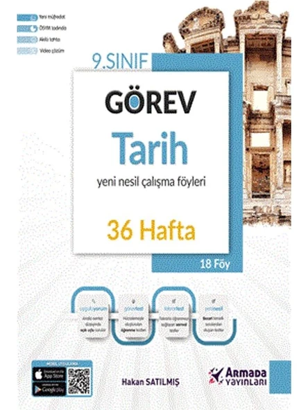 ARMADA 9.SINIF GÖREV TARİH ÇALIŞMA FÖYLERİ (36 HAFTA)*YENİ* ürün görseli 1