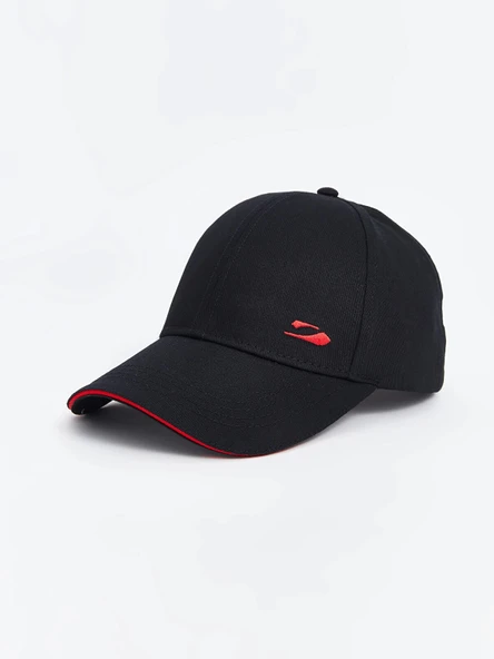 LCW ACCESSORIES Siyah Nakışlı Erkek Kep Şapka ürün görseli 1
