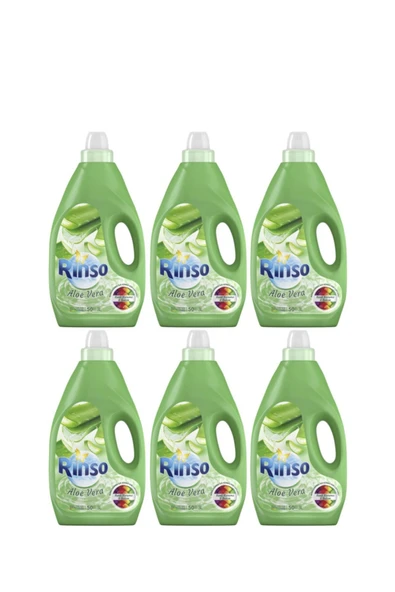 Rinso Sıvı Çamaşır Deterjanı Komple Bakım Serisi Renkliler İçin 3 L x 6 Adet ürün görseli 1