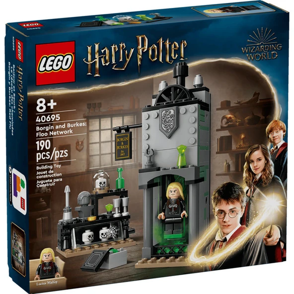 LEGO Borgin and Burkes: Floo Network Set 40695 - Resim 5