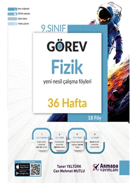 ARMADA 9.SINIF GÖREV FİZİK ÇALIŞMA FÖYLERİ (36 HAFTA) *YENİ* ürün görseli 1