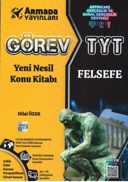 Armada Yayınları TYT Görev Felsefe Yeni Nesil Konu Kitabı ürün görseli 1