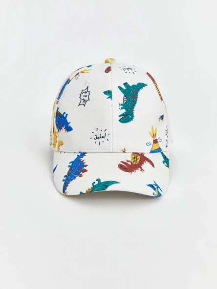 LCW ACCESSORIES Karışık Dinozor Baskılı Erkek Çocuk Kep Şapka ürün görseli 1