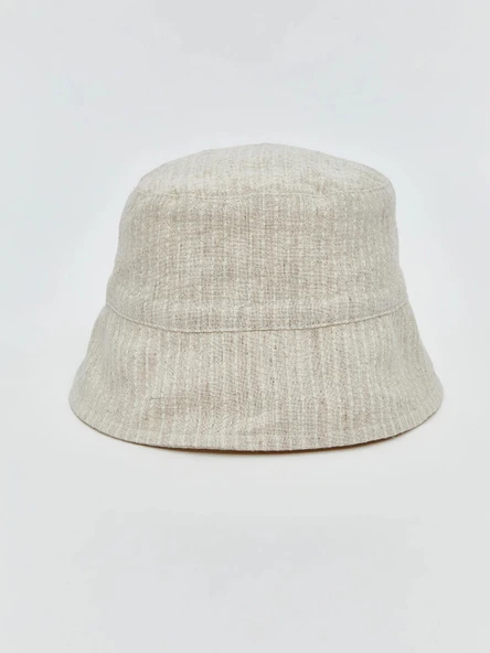 LCW baby Bej Erkek Bebek Bucket Şapka ürün görseli 1