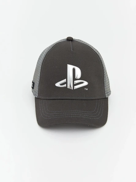 LCW ACCESSORIES Antrasit Playstation Baskılı Erkek Çocuk Kep Şapka ürün görseli 1
