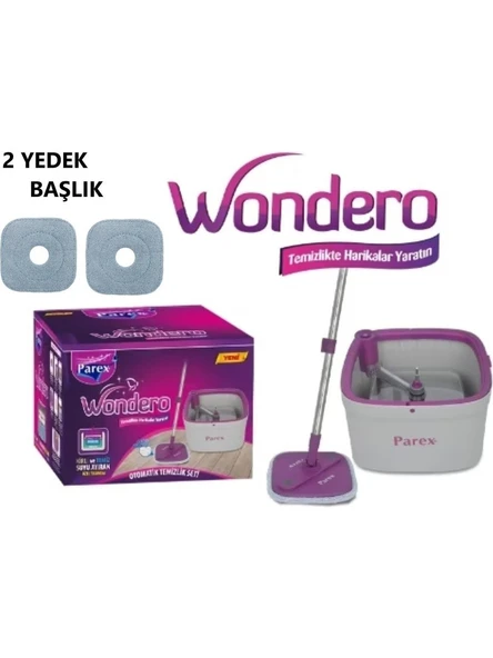 Parex Wondero Temizlik Seti + 2 Adet Yedek Mop ürün görseli 1
