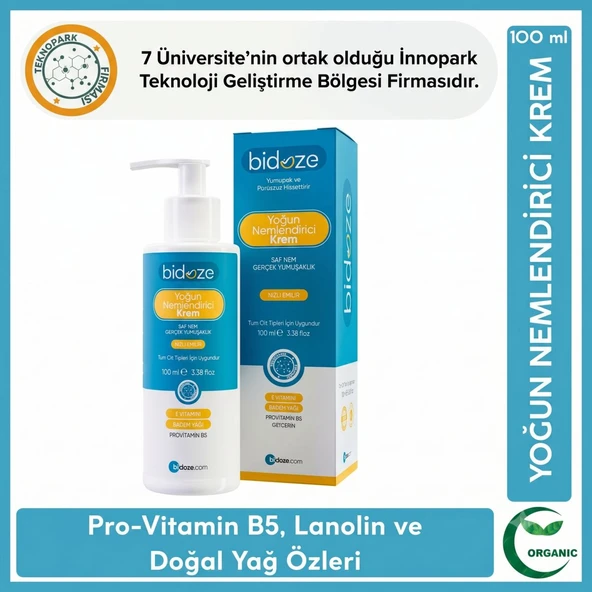 Bidoze Yoğun Nemlendirici Krem 100 Ml |Shea Kakao ve Hindistan Cevizi Yağlı Onarıcı Bakım ürün görseli 1