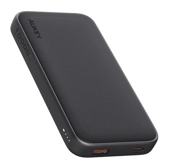 Aukey Powerbank 10000mAh Type-C Gri ürün görseli 1